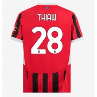 Dres AC Milan Malick Thiaw #28 Domáci 2024-25 Krátky Rukáv